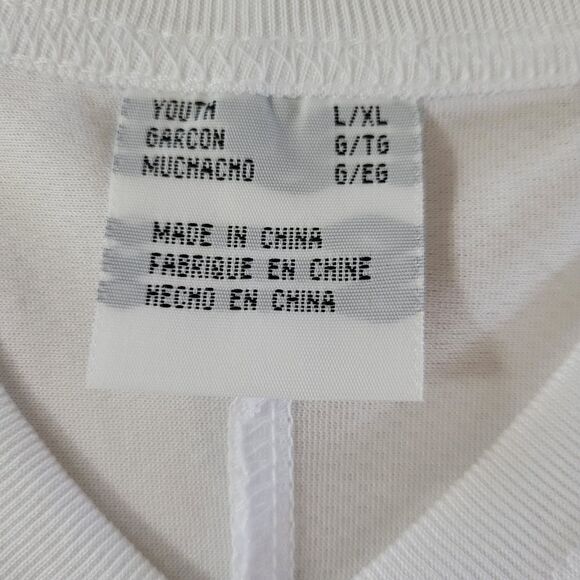 CCM 10200 Practice Hockey Jersey Youth White - Picture 3 of 12